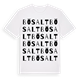 Bösalt ordlek t-shirt