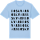 Blue Soul t-shirt med Boskvarn ordlek t-shirt