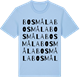 Blue Soul t-shirt med Bosmåla ordlek t-shirt