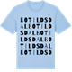 Blue Soul t-shirt med Botildsdal ordlek t-shirt