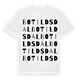 Botildsdal ordlek t-shirt