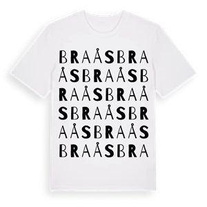 Braås ordlek t-shirt – ekologisk bomull t-shirt från Pinshirt