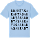 Blue Soul t-shirt med Brantåsa ordlek t-shirt