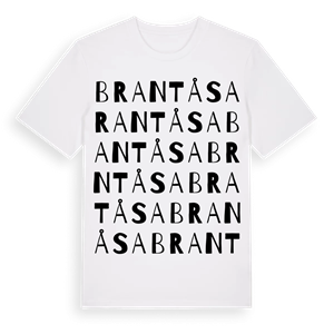 Brantåsa ordlek t-shirt – ekologisk bomull t-shirt från Pinshirt