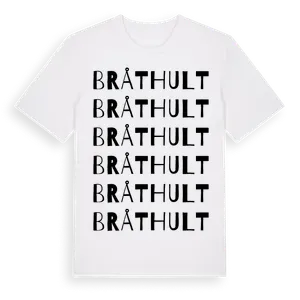 Bråthult ordlek t-shirt – ekologisk bomull t-shirt från Pinshirt