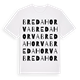 Bredahorva ordlek t-shirt