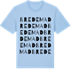 Blue Soul t-shirt med Bredemad ordlek t-shirt