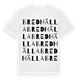 Bredhälla ordlek t-shirt