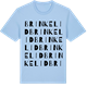 Blue Soul t-shirt med Brinkelid ordlek t-shirt