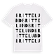 Brittelund ordlek t-shirt
