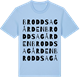 Blue Soul t-shirt med Broddsagården ordlek t-shirt