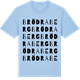 Blue Soul t-shirt med Brödraberg ordlek t-shirt