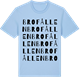 Blue Soul t-shirt med Brofållen ordlek t-shirt