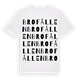 Brofållen ordlek t-shirt
