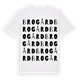 Brogård ordlek t-shirt