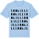 Blue Soul t-shirt med Brokull ordlek t-shirt