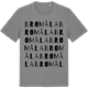 Mid Heather Gray t-shirt med Bromåla ordlek t-shirt