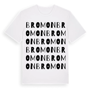 Bromon ordlek t-shirt – ekologisk bomull t-shirt från Pinshirt