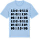 Blue Soul t-shirt med Bromon ordlek t-shirt