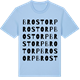 Blue Soul t-shirt med Brostorp ordlek t-shirt