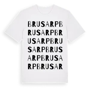 Brusarp ordlek t-shirt – ekologisk bomull t-shirt från Pinshirt