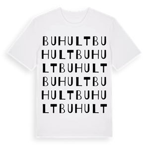 Buhult ordlek t-shirt – ekologisk bomull t-shirt från Pinshirt