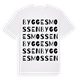 Byggesmossen ordlek t-shirt