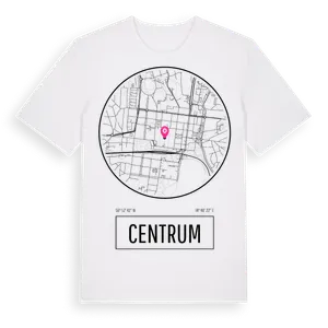 Centrum t-shirt – ekologisk bomull t-shirt från Pinshirt
