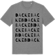 Mid Heather Gray t-shirt med Dackebacken ordlek t-shirt