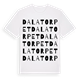 Dalatorpet ordlek t-shirt