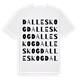 Dalleskog ordlek t-shirt