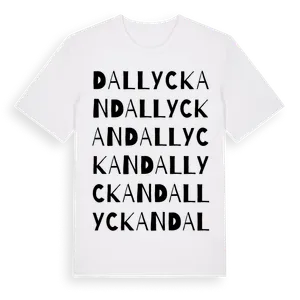 Dallyckan ordlek t-shirt – ekologisk bomull t-shirt från Pinshirt