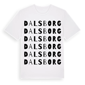 Dalsborg ordlek t-shirt – ekologisk bomull t-shirt från Pinshirt