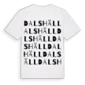 Dalshäll ordlek t-shirt