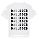 Daludden ordlek t-shirt
