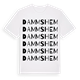 Dammshem ordlek t-shirt