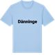 Blue Soul t-shirt med Dänninge fetstil t-shirt