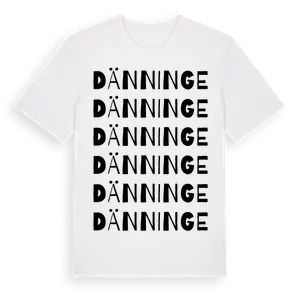 Dänninge ordlek t-shirt – ekologisk bomull t-shirt från Pinshirt