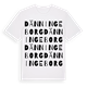 Dänningeborg ordlek t-shirt