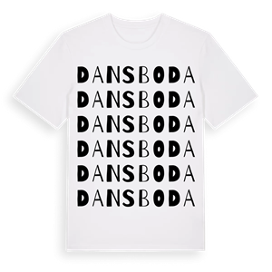 Dansboda ordlek t-shirt – ekologisk bomull t-shirt från Pinshirt