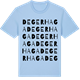 Blue Soul t-shirt med Degerhaga ordlek t-shirt