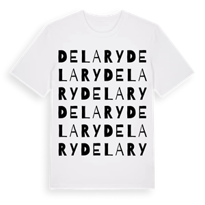 Delary ordlek t-shirt – ekologisk bomull t-shirt från Pinshirt