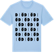 Blue Soul t-shirt med Diö ordlek t-shirt