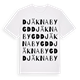Djäknabygd ordlek t-shirt