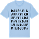 Blue Soul t-shirt med Djupavik ordlek t-shirt