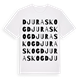 Djuraskog ordlek t-shirt