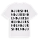 Djursholm ordlek t-shirt