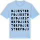Blue Soul t-shirt med Djurstorp ordlek t-shirt