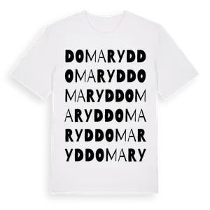 Domaryd ordlek t-shirt – ekologisk bomull t-shirt från Pinshirt