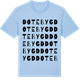 Blue Soul t-shirt med Dotebygd ordlek t-shirt